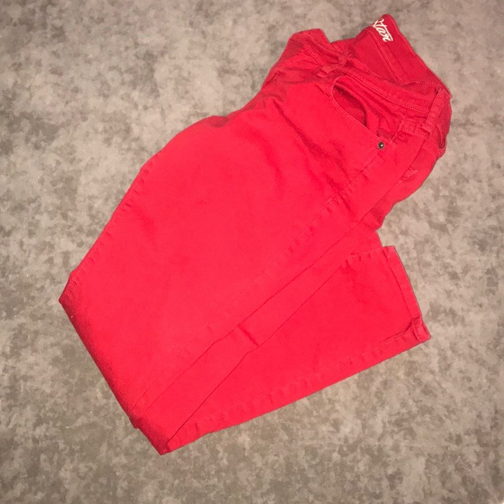 ROCK STAR RED JEANS